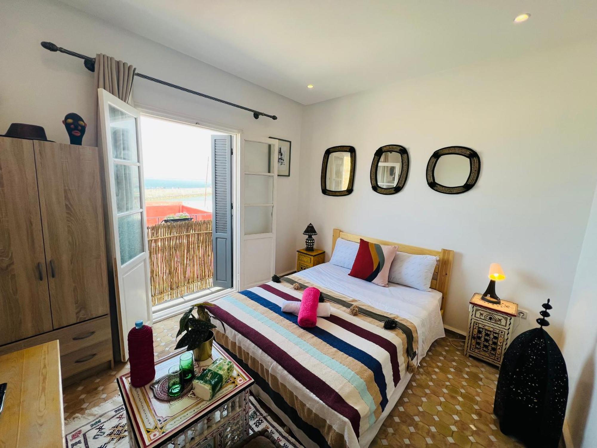 Art Riad Au Bord De La Mer 2 엘자디다 외부 사진