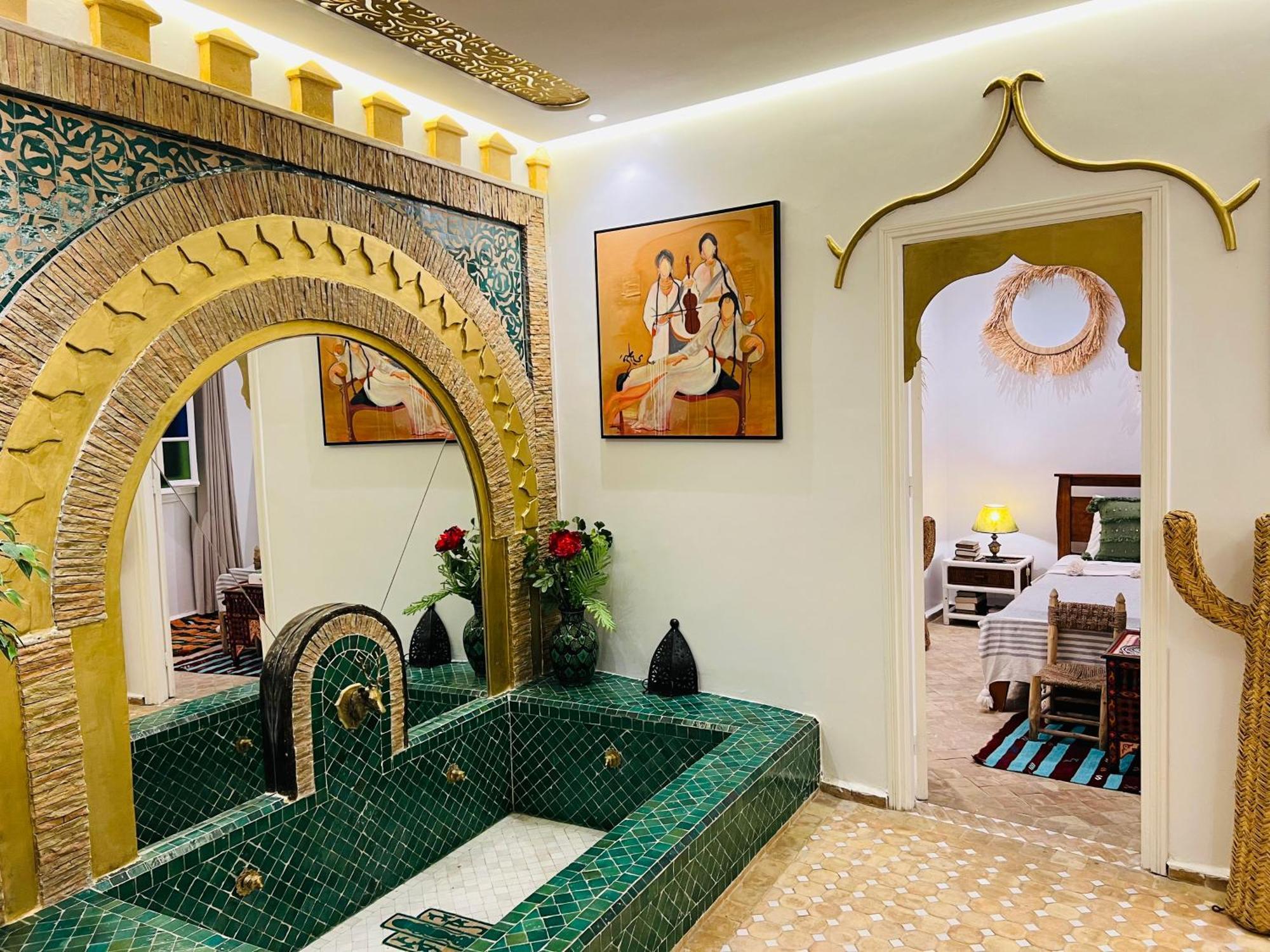 Art Riad Au Bord De La Mer 2 엘자디다 외부 사진