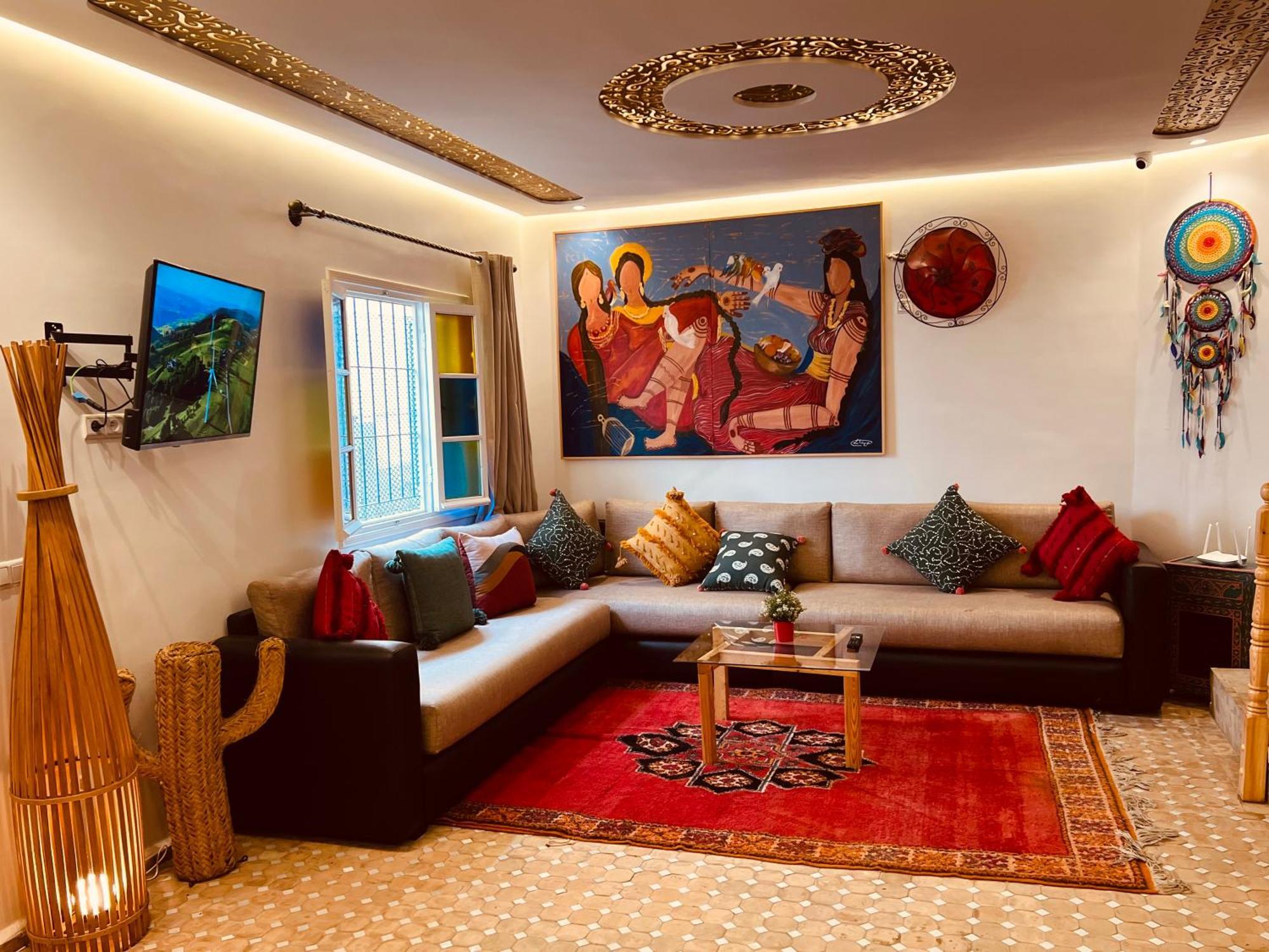Art Riad Au Bord De La Mer 2 엘자디다 외부 사진